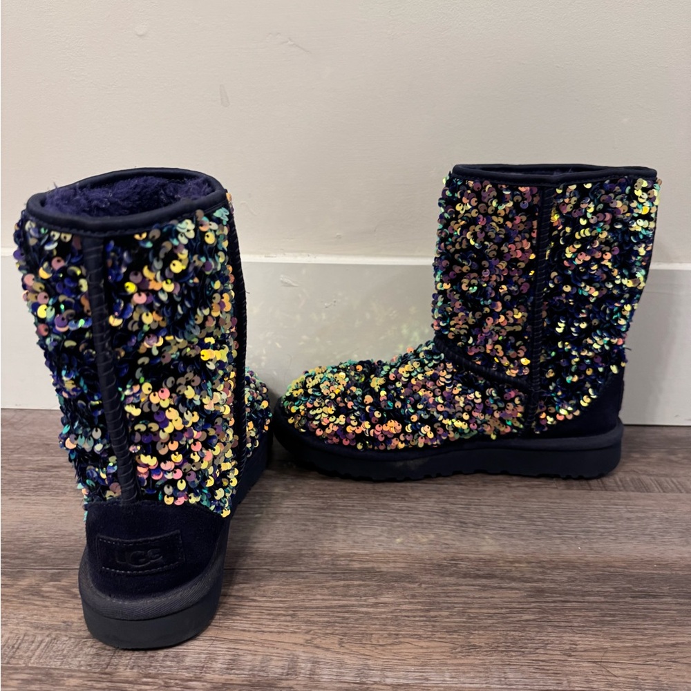 UGG Boots with Colorful Sequins